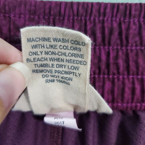 Duluth Trading Co Womens Purple Go-Go Skort Geometric Diamond Print Size Medium - Picture 5 of 6